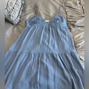 No Boundaries Blue Sleeveless Dress